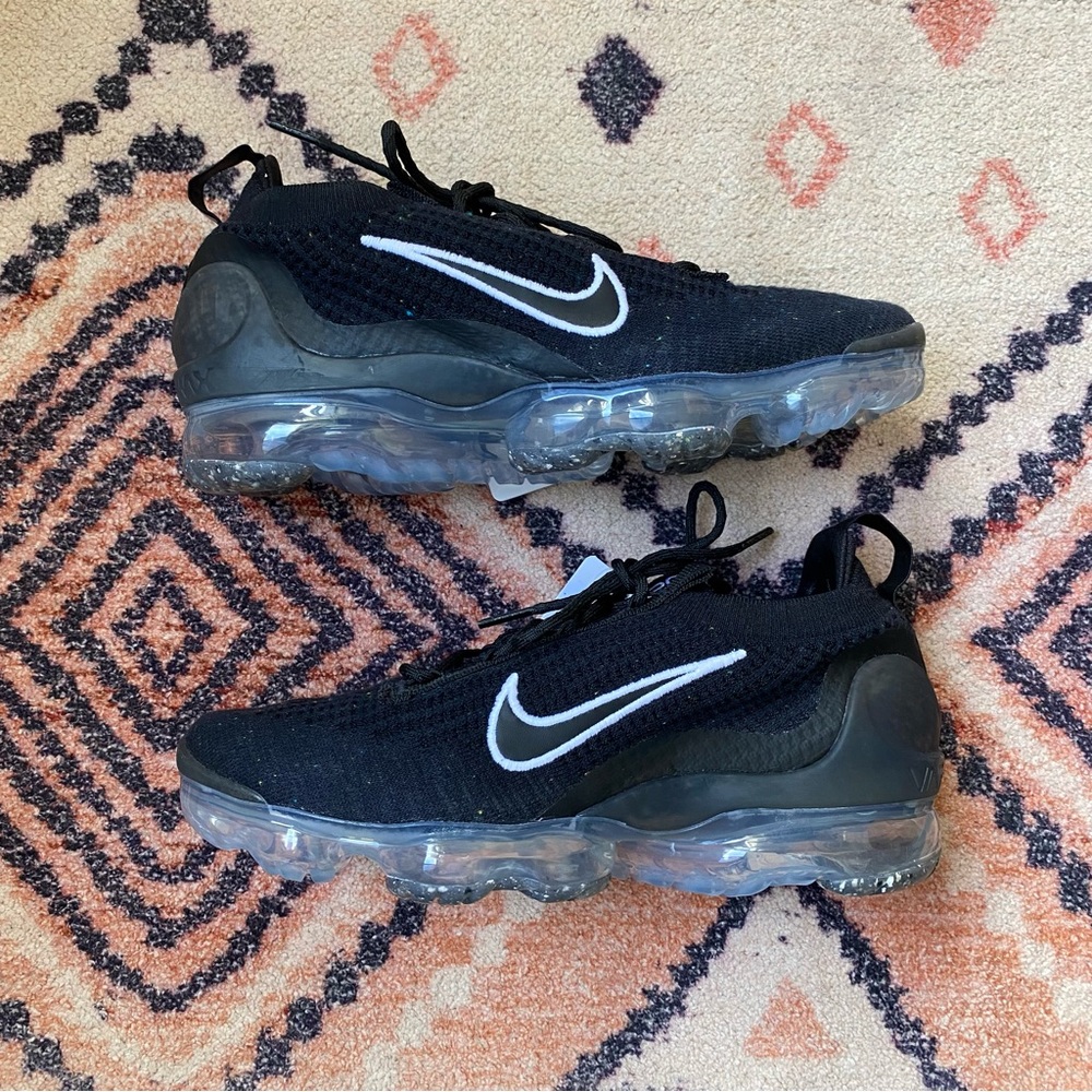 NWT Nike Air Vapormax Flyknit 2021 Next Nature Black Women’s Shoes